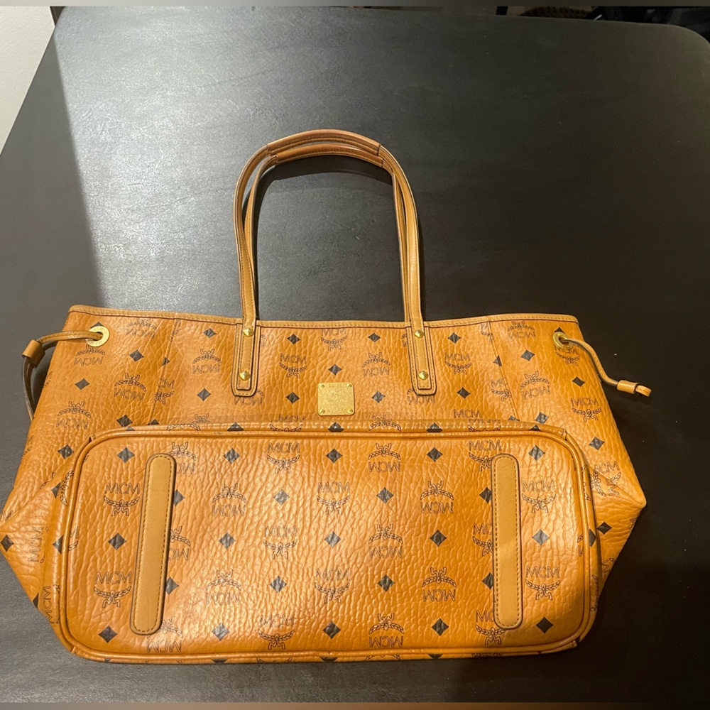 Authentic MCM Reversible Liz Tote